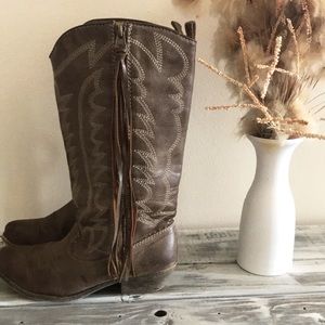 Tan Cowgirl Boots